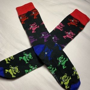 Grateful Dead dancing bears rainbow trippy